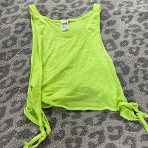 VS pink muscle tank